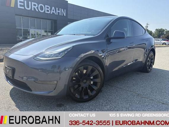 TESLA MODEL Y 2021 5YJYGDEE5MF186698 image